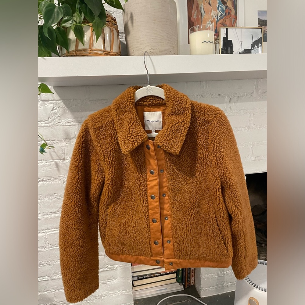 Madewell Teddy Sherpa Jacket